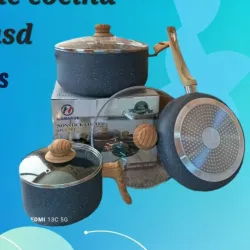 Juego Caldero Aluminio 3Piezas 