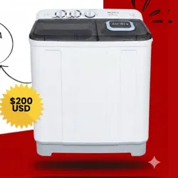 Lavadora semiautomática 7kg Milexus