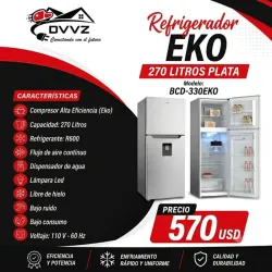 REFRIGERADOR 270L EKO