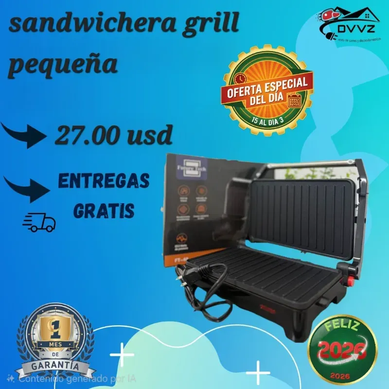 Sandwichera Grill 850W
