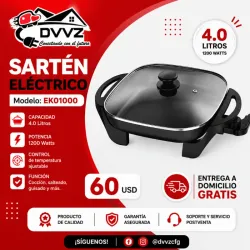 Sartén Eléctrico 4L EKO