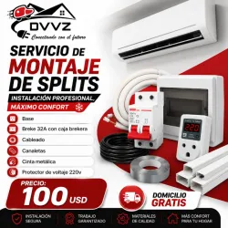 Servicio Montaje Split