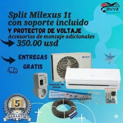 Split 1ton Milexus con Servicio Montaje