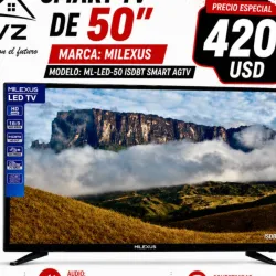 Tv 50 Pulgadas Milexus 