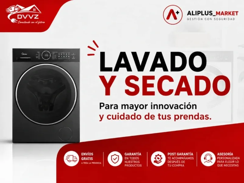 Lavadoras y Secadoras.