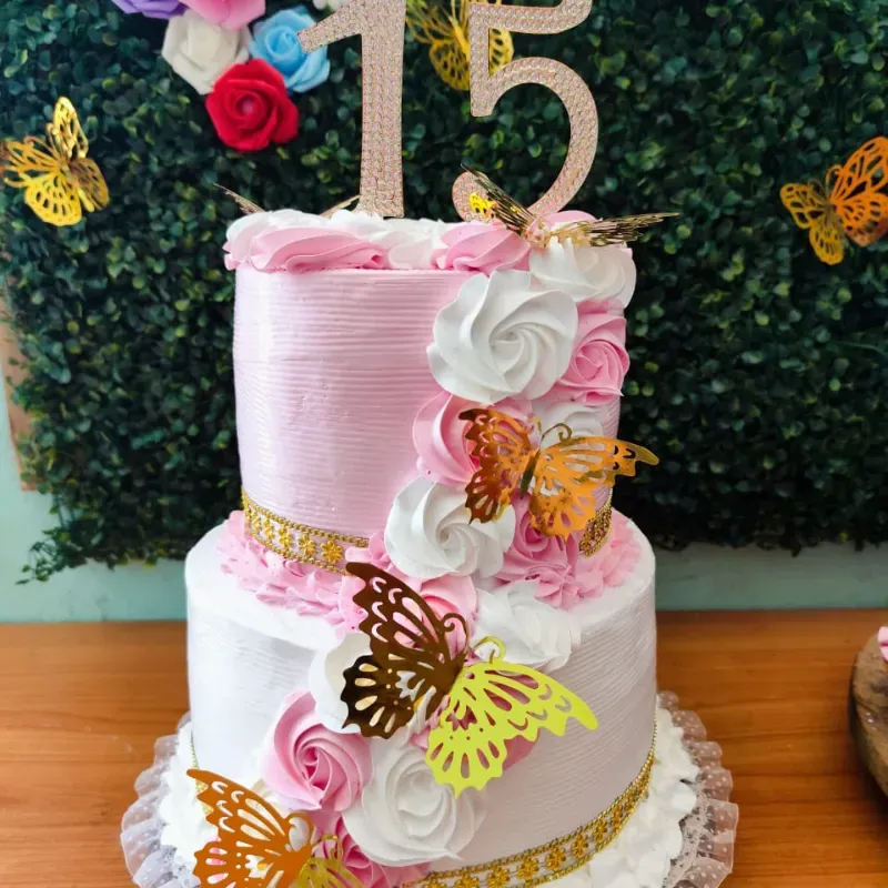 Cake de dos piso 