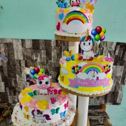 Cakes en forma de escalera