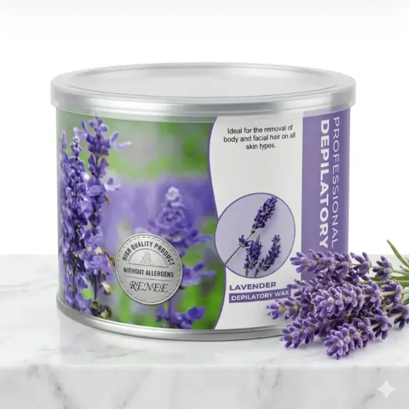 Cera Depiladora Profesional de Lavanda 14 oz
