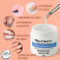 Gel Builder Clear Miss Cherry 20g
