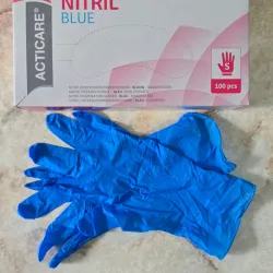 Par de Guantes de Nitrilo Talla S