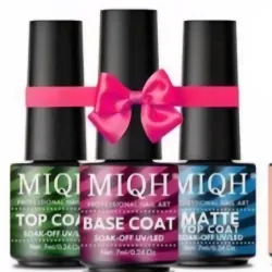 Base Coat y Top Coat de 7 ml