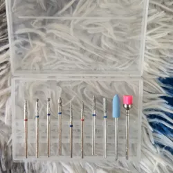 Kit de 10 fresas Manicura Rusa