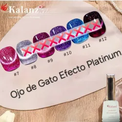 Ojo de Gato Efecto Platinum 