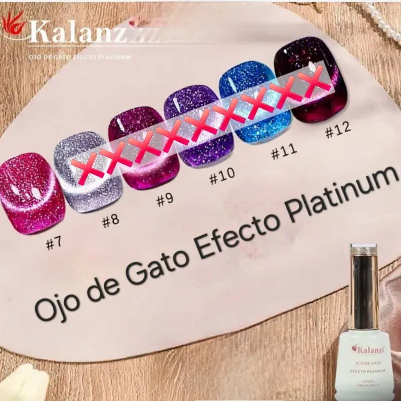 Ojo de Gato Efecto Platinum