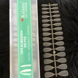 Soft Gel Tira con 30 tips Almendras