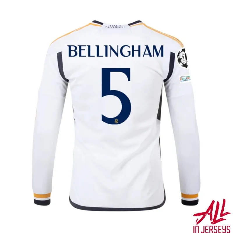 Bellingham (Long Sleeves) / Real Madrid - Home (23/24)