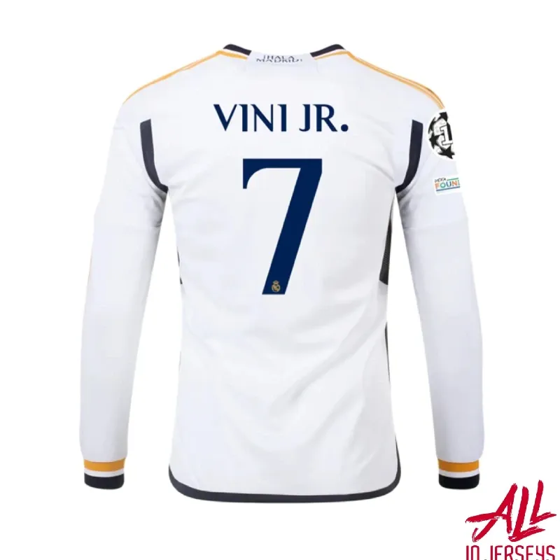 Vini Jr. (Long Sleeves) / Real Madrid - Home (23/24)