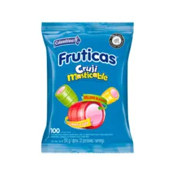 Caramelos de Frutas CrujiMasticables (100 ud)