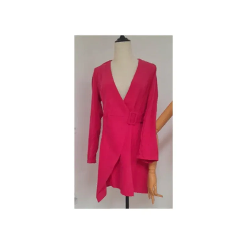 Vestido Sastre Color Fucsia