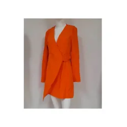 Vestido Sastre Color Naranja