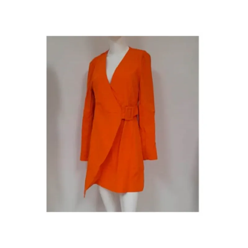 Vestido Sastre Color Naranja