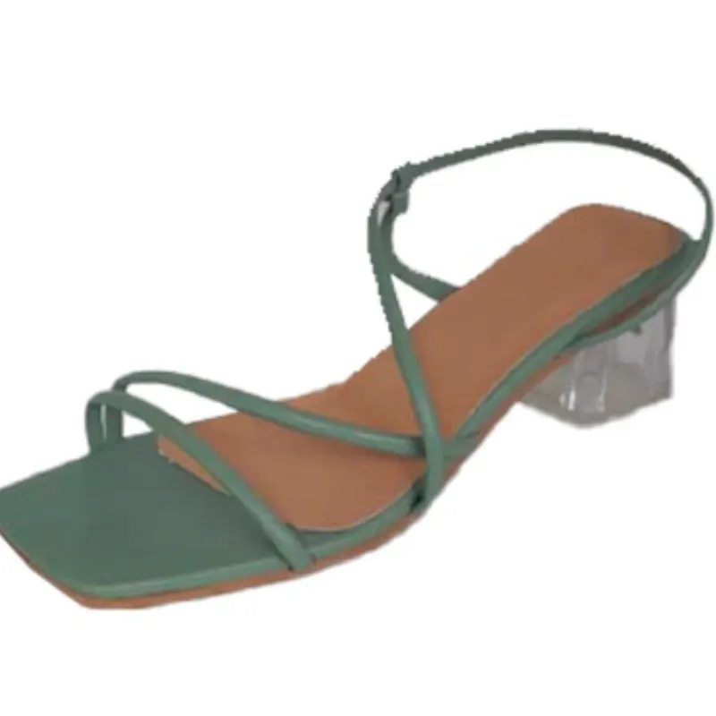 Zapato de Tacón Transparente