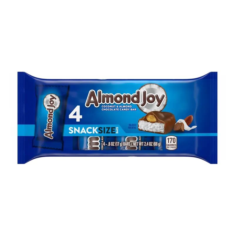barras de chocolate Almond Joy