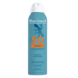 Blue Lizard Sport Mineral Sunscreen Spray SPF 50+