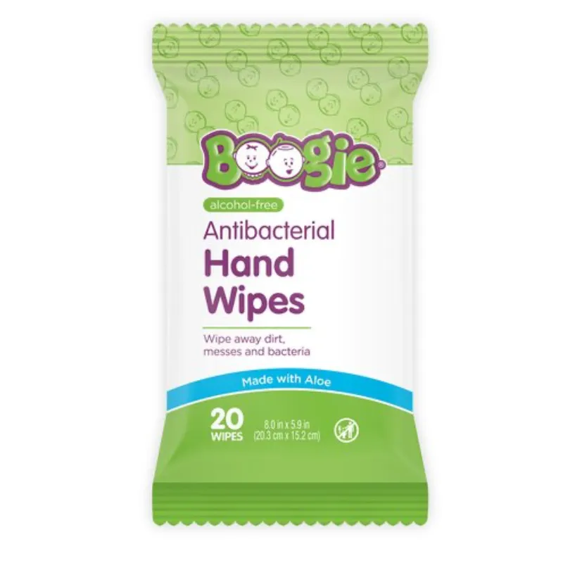 Toallitas Antibacterianas para Manos de Boogie