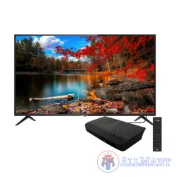 TV Haitech 43" + Cajita decodificadora Atec HD