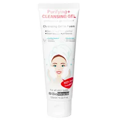 Gel Facial Espumoso Limpiador y Purificante Bio Miracle