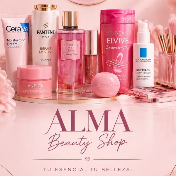 BIENVENIDA A ALMA 💖🧖♀️
Un espacio creado para consentirte y encontrar esos productos que hacen de tu rutina un momento especial.🫧
Skincare · Haircare · Bodycare · Beauty
Productos seleccionados con amor para ti.💖
✨Tu belleza comienza con el cuidado ✨