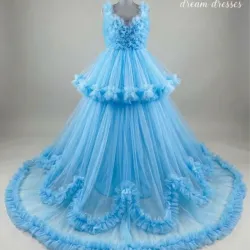 Traje embarazada Azul (E1)