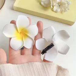 Flores de clip para el cabello🌸