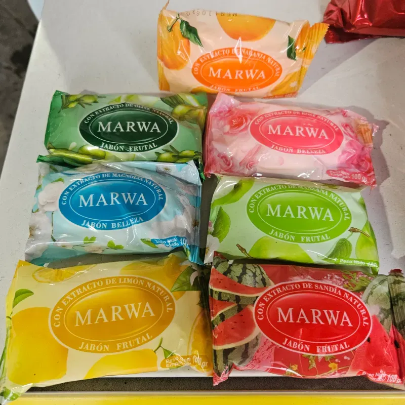 Jabones Marwa (por caja de 72 unidades 115cup)