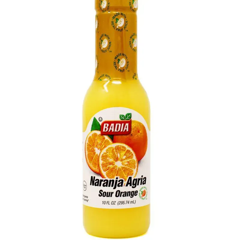 Jugo de naranja agria 