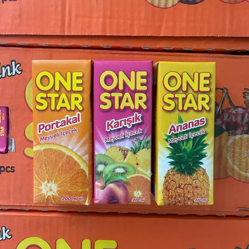 Jugos 200ml (por caja de 27 unidades )