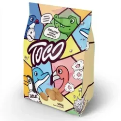 Galletas "Toco" sabor vainilla (500 g) x 12U
