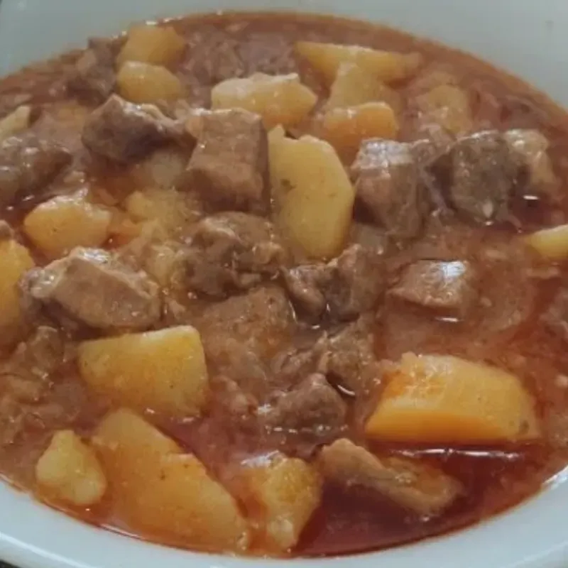 Fricasé de cerdo