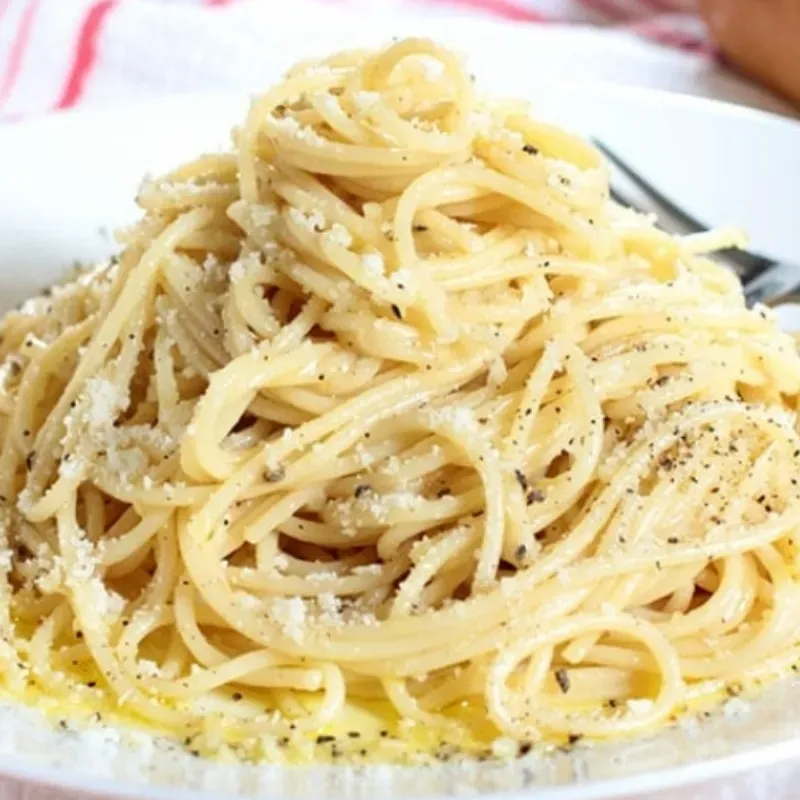 Spaghetti con queso (Cheese)