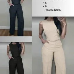 Conjunto de pantalon y blusa
