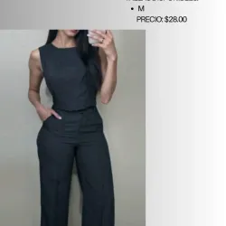 Conjunto de pantalon y blusa