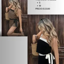 Conjunto de short y blusa