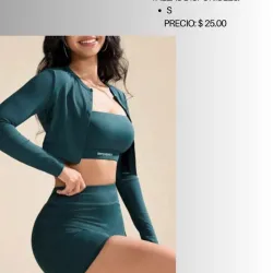 Conjunto deportivo de tres piezas 