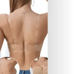 Sujetador con parte de atrás de silicona 