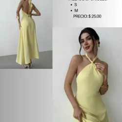 Vestido elegante de gasa
