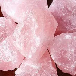 Cuarzo rosa en bruto