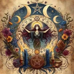 Mantel para tirarada de Tarot