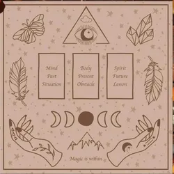 Mantel para tirada de Tarot