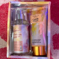 Estuche de colonia y crema